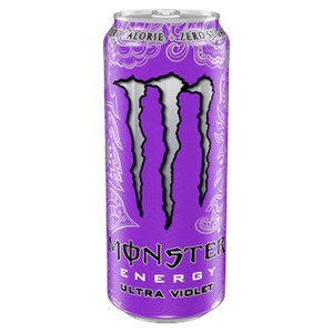 Bebida Energética Monster Ultra Violet 500ml x4 Latas, Paquete Original Importado, Precio al por Mayor, Alemania - Product Image 1