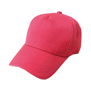 Gorra de Béisbol Roja de 6 Paneles, 100% Algodón, Unisex, Ajustada, Color Sólido, Casual, para las Cuatro Estaciones, Talla Adulto 56-58CM - Product Image 6