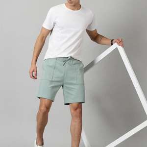 Pantalones Cortos Cargo Casuales para Hombre, Cintura Media, Ligeros, Elásticos, de Secado Rápido, Tela Duradera de Poliéster/Algodón para Deportes y Uso al Aire Libre - Product Image 6