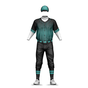 Wholesale High Quality Baseball Uniform Set Customized OEM Printed Sublimation Design Breathable 100% Polyester Team Name Logo - Product Image 6