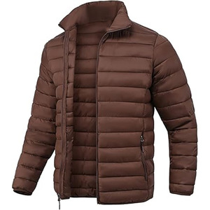 Custom Fashion Style Men's <b>Warm</b> <b>Waterproof</b> Puffer <b>Jacket</b> Wholesale Winter Streetwear Quilted <b>Jacket</b> - Product Image 1