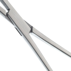 Mayo Guyon Kidney <b>Clamp</b> 9-1/4″ Double Curved Serrated Jaws Stainless Steel Surgical Urology Hemostatic Forceps Instrument - Product Image 5