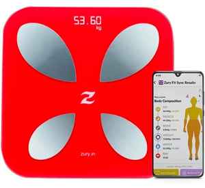 Báscula Inteligente para Cocina Zury, Diseño Mini, Vidrio Templado, Pantalla Digital, Batería Recargable, Capacidad de 180 kg - Product Image 1