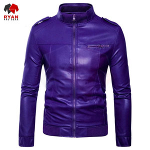 Vestes en cuir sur mesure pour hommes, couleurs unies, logos personnalisés, grandes tailles, vestes respirantes de Ryan Pro Gear - Product Image 1