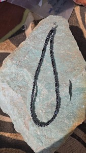 Perles de diamant moissanite noires de forme fantaisie, facettées à la main, pour la création de bijoux, 18 pouces - Product Image 4