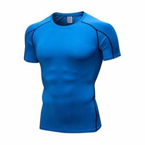 Camiseta de compresión de manga corta ajustada para entrenamiento físico, running y protección contra irritaciones. - Product Image 4