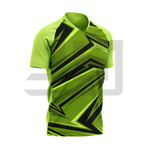 JAMEZ SPORTS Camisetas Unisex de Manga Corta con Cuello en V, 100% Algodón, Transpirables, de Secado Rápido y Antibacterianas - Cada Latido del Corazón Cuenta con un Espíritu de Juego - Product Image 5