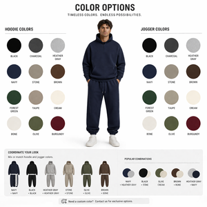Wholesale Oem <b>2</b> <b>piece</b> <b>sets</b> sweatsuit matching <b>sets</b> tech fleece 450 gsm 100% cotton tracksuit Custom Tracksuit For Men - Product Image 5
