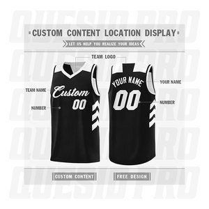 Camiseta de Baloncesto Personalizada, Ropa Deportiva con Sublimación y Bordado para Hombres, Mujeres y Niños, Nombre, Número de Equipo, Logotipo, Ropa de Baloncesto Transpirable - Product Image 3