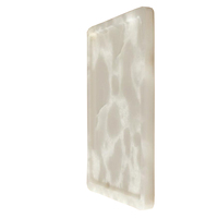 Nouveau Plateau de Service de Luxe Moderne en Marbre Antique, Grande Dalle d'Onyx Écologique et Durable pour Cuisine et Salon, Vente en Gros