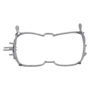 Écarteur buccal dentaire Whitehead 5,5 po en acier inoxydable, instrument chirurgical manuel à cliquet pour adulte, autoclavable pour anesthésie orale et ORL - Product Image 5