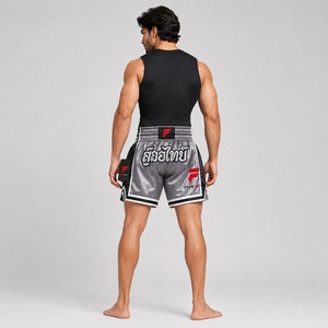 Shorts de Muay Thai confortables, conçus avec des matériaux respirants offrant une mobilité flexible et des performances fiables au quotidien. - Product Image 2