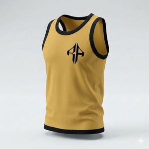 Débardeur pour homme de qualité supérieure, design personnalisé, imprimé, 100% coton, style décontracté par RIVIAN ATLANTIC - Product Image 5