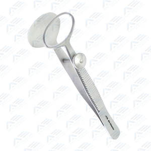 Con punta en forma de cureta 10,6 cm Espéculo de acero inoxidable Instrumentos oftálmicos Instrumentos médicos Equipos médicos - Product Image 2