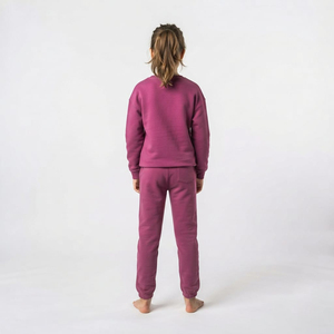 Conjunto Deportivo de Algodón Unisex para Niños, Sudadera Casual con Cuello Redondo, Pantalones Jogger, Proveedor de Ropa Urbana - Product Image 4