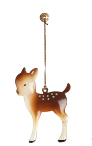 Cute <b>Glass</b> Deer <b>Christmas</b> <b>Ornament</b> Hanging Baby Fawn <b>Tree</b> Decoration - Product Image 5