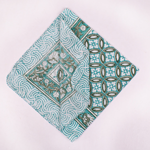 Hot Selling Craftjaipur Multi-purpose Cotton Poplin Handmade <b>Bandana</b> Womens Ethnic Clothing Accessories Soft Eco-Friendly All - Product Image 3