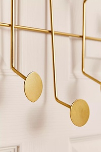 Moon Design Over the Door Hooks Metal Wall Hanging Rack for Home Hotel Restaurant Garden Indoor Outdoor Use - Product Image 3