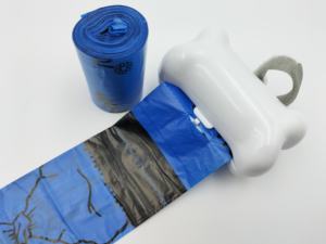 Logo personnalisé OEM Sac à crottes bleu écologique à 2 rouleaux non parfumé pour chien fabriqué à partir de matière plastique durable Fabricant Taiwan - Product Image 5