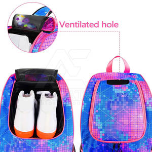 Bolsa de transporte para baloncesto, deportes al aire libre, mochila duradera para almacenamiento de pelotas, para entrenamiento, práctica y viajes - Product Image 3