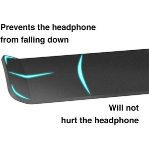 Gancio per Cuffie da Scrivania in Alluminio Dorato con Nastro Adesivo VHB, Capacità 5 Libbre - Accessori per Cuffie - Product Image 2