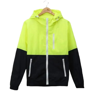 New Arrival Custom New Designer <b>Long</b> Sleeve Zipper Windbreaker <b>Jacket</b> Top Sale Product <b>Men</b> New Fashion Windbreaker <b>Jacket</b> - Product Image 5