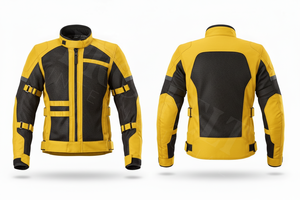 Chaqueta de Motocicleta de Malla Transpirable de Alta Calidad, Chaqueta de Motociclista Ligera con Protección CE para Verano, OEM ODM - Product Image 2