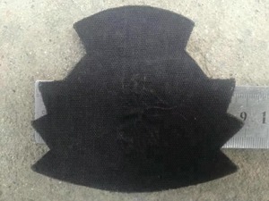 Custom Bullion Wire Badges Hand Embroidered Fabric Badges with Lace Decoration Bullion Patch Pocket Badge <b>Holder</b> Manufacturer - Product Image 4