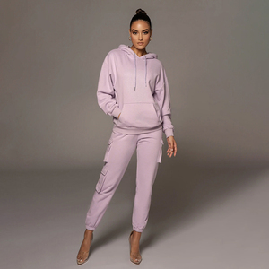 ชุดแจ็คเก็ตกันลมแบบลำลองสองชิ้นสำหรับผู้ชาย ระบายอากาศได้ดี  ขายส่งชุดวอร์มกันลมสำหรับผู้หญิง MOQ ต่ำ - Product Image 5