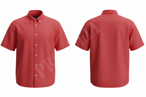 Camisas de Vestir para Hombre, Manga Corta, Cierre de Botones, Estilo Casual para Oficina, Corte Slim Fit, Verano, Fabricación Personalizada al por Mayor, Pro Felt - Product Image 6