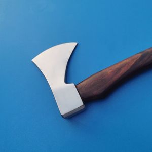Bushcraft Carbon Steel Hatchet Hand <b>Axe</b> with Wooden Handle Compact Camping Tool for Outdoor <b>Wood</b> Cutting Hiking and Garden Tasks - Product Image 5