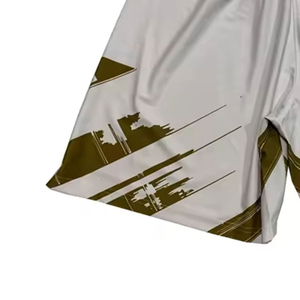 กางเกงมวยไทยออกแบบเองตามเทรนด์ยอดนิยมสำหรับทุกเพศ  ชุดศิลปะการต่อสู้สั่งทำพิเศษ ระบายอากาศได้ดี แห้งเร็ว พร้อมโลโก้ด้านหน้า - Product Image 5