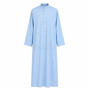Robes musulmanes de qualité supérieure en tissu respirant pour le quotidien et la prière – Nouveau style traditionnel 2026 – Coupe confortable – Longue robe musulmane - Product Image 6