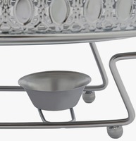 Chauffe-plat en acier inoxydable grande capacité 150L avec chauffage à la vapeur, service de buffet circulaire pour la restauration au meilleur prix