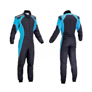 Traje de Carreras de Karts para Hombre, Manga Larga, Bloques de Color, Impermeable, de Secado Rápido, Resistente al Viento, para Todas las Estaciones, para Adultos - Product Image 1