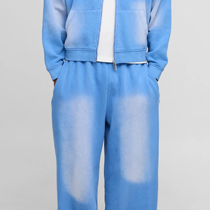 Conjunto Deportivo con Capucha y Cierre de Cremallera, Conjunto de Jogging de Alta Calidad para Hombre con Mangas Largas, Estilo Casual y Moderno, Ideal para Pedidos al por Mayor - Product Image 3