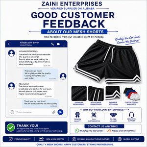 กางเกงขาสั้นผู้ชายผ้าโพลีเอสเตอร์ตาข่ายเบอร์ดอาย พรีเมียม 180 GSM สีชมพูอ่อน โลโก้ประดับเพชร ปักลายตามสั่ง พิมพ์ลาย ป้ายทอ OEM ODM - Product Image 6