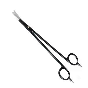 Ciseaux de microdissection de qualité supérieure, droits et courbés, en acier inoxydable allemand, instruments chirurgicaux, fabricant pakistanais - Product Image 3