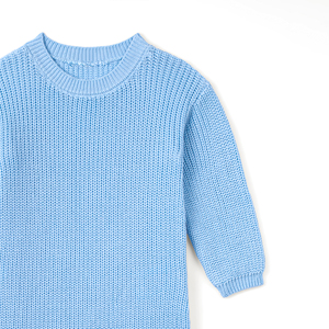 Conjunto de ropa de punto para recién nacidos, 100% algodón, para bebés y niños pequeños, unisex, de manga larga y cuello redondo. - Product Image 4