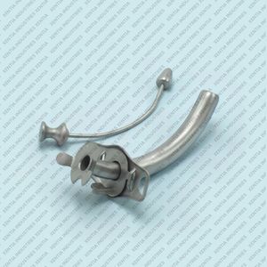 Tube de trachéotomie Jackson de haute qualité 10 mm en acier inoxydable réutilisable, instruments chirurgicaux ORL manuels certifiés CE - Product Image 2