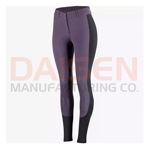 Pantalons d'équitation pour femmes avec grip en silicone, leggings d'équitation extensibles, taille haute, respirants, coupe performante - Product Image 4