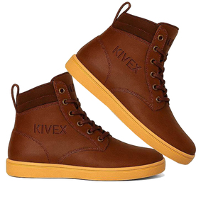Botas Urbanas KIVEX de Microfibra Premium, Zapatillas Unisex de Caña Alta, Ligeras para Uso Diario, Verano, Otoño, Invierno - Product Image 6