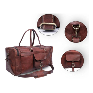 Nouveauté Sac de sport de haute qualité en cuir PU pour activités de plein air, sac de voyage avec compartiment à chaussures, sac de sport de haute qualité - Product Image 1