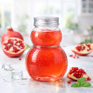 Botella de PET de 500 ml con Forma de Calabaza, Ecológica y con Tapa Personalizable para Jugo - TINH DIEU VIETNAM - Product Image 1