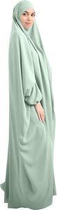LOW MOQ Wholesale <b>Islamic</b> <b>Clothing</b> Qatar Abaya Virgin Solid Color with Edge for Women Muslim Dress Dubai Abayas Breathable - Product Image 3