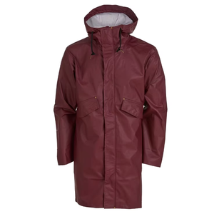 Wholesale <b>Raincoat</b> Men Mid Length Waterproof <b>Hooded</b> Work Travel Wind Resistant Lightweight <b>Raincoats</b> - Product Image 1