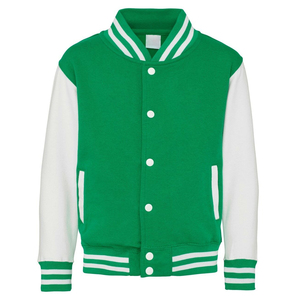 Veste universitaire de haute qualité en gros, logo personnalisé, tissu doux, durable, confortable, veste décontractée streetwear - Product Image 3