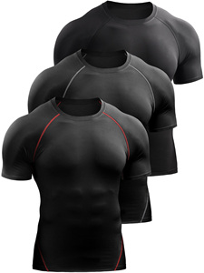 Wholesale Custom Made Unisex Rashguard UV Protection <b>Compression</b> Sublimation Breathable Polyester OEM Factory Wear OEM Wholesale - Product Image 2