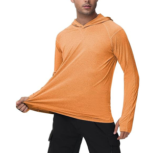 Dernier design de sweat-shirts de pêche pour hommes avec poches latérales zippées, design OEM, légers, à manches longues, séchage rapide - Product Image 3