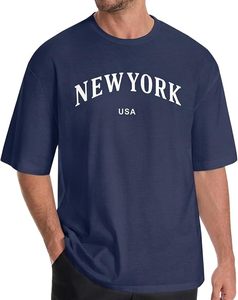 เสื้อยืดโอเวอร์ไซส์ผ้าฝ้ายแท้ 100% น้ำหนัก 220 กรัม พิมพ์ลายตามสั่งที่ไหล่ สไตล์ฮิปฮอป ไซส์พลัส ผ้าฝ้ายแท้ 100% ทรงบ็อกซี่ สำหรับผู้ชาย - Product Image 1